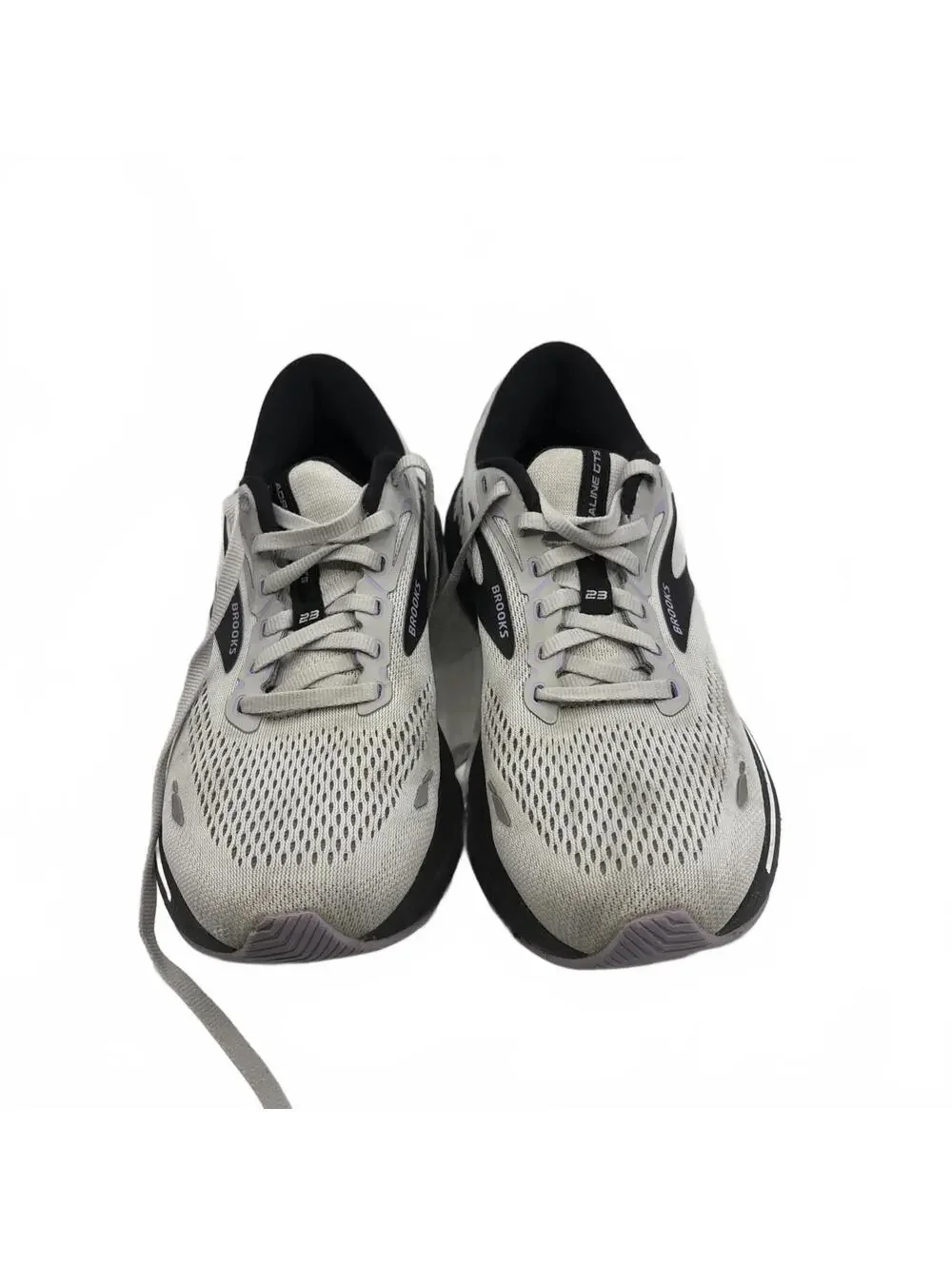 Brooks Adrenaline GTS 23 Women’s Size 9.5 B Grey Purple Running Shoes